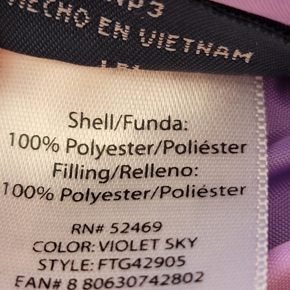 Reversable Faded Glory Girls Puffer Vest 3t - Picture 9 of 9